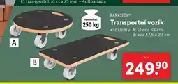 Lidl Transportní vozík nabídka