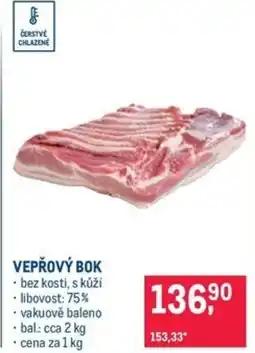 Makro Vepřový bok nabídka