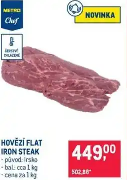 Makro Hovězí flat iron steak nabídka