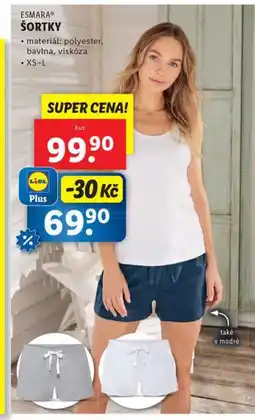 Lidl Šortky nabídka