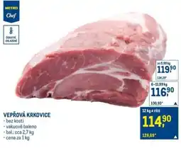 Makro Vepřová krkovice nabídka