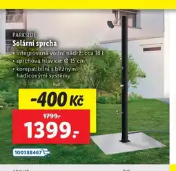 Lidl Solární sprcha nabídka