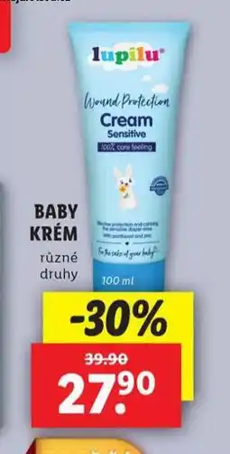 Lidl Lupilu baby krém nabídka