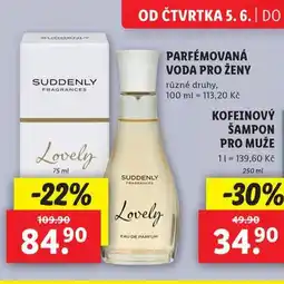 Lidl Parfémová voda pro ženy nabídka