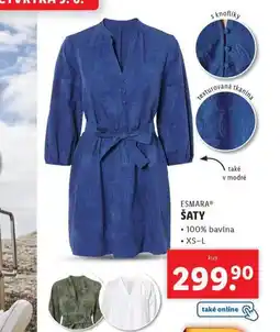 Lidl Šaty nabídka