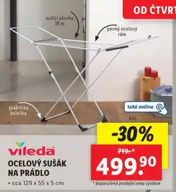 Lidl Ocelový sušák na prádlo nabídka