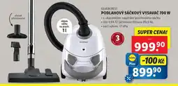 Lidl Podlahový sáčkový vysavač 700 w nabídka