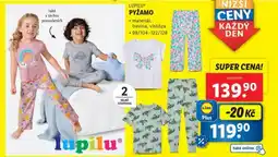 Lidl Pyžamo nabídka
