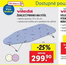 Lidl Žehlící prkno na stůl nabídka