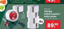 Lidl Odvíječ balicích pásek / balicí páska nabídka