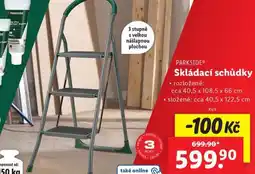 Lidl Skládací schůdky nabídka