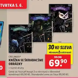 Lidl Knížka se škrabacími obrázky nabídka