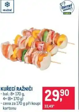 Makro Kuřecí ražniči nabídka
