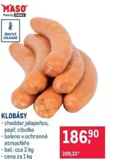 Makro Klobásy nabídka