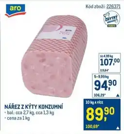 Makro Nářez z kýty konzumní nabídka