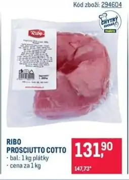 Makro Ribo prosciutto cotto nabídka