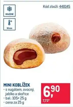 Makro Mini koblížek nabídka