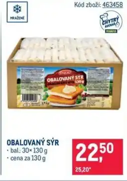 Makro Obalovaný sýr nabídka