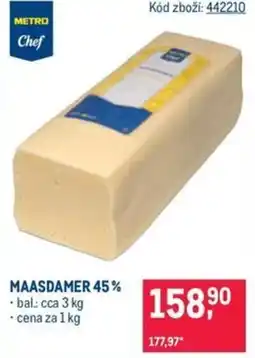 Makro Maasdamer 45% nabídka