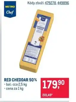 Makro Red Cheddar 50% nabídka