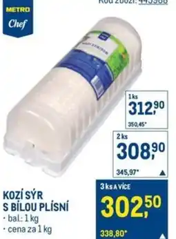 Makro Kozí sýr s bílou plísní nabídka