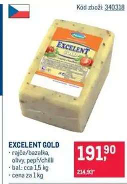 Makro Excelent gold nabídka