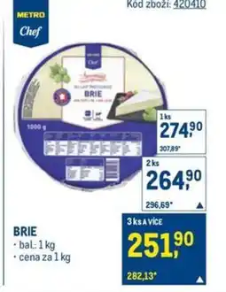 Makro Brie nabídka