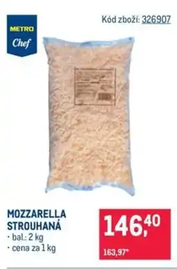 Makro Mozzarella strouhaná nabídka