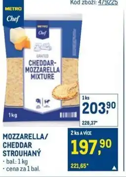 Makro Mozzarella/ cheddar strouhaný nabídka