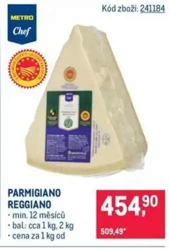 Makro Parmigiano reggiano nabídka