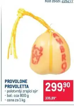 Makro Provolone provoletta nabídka