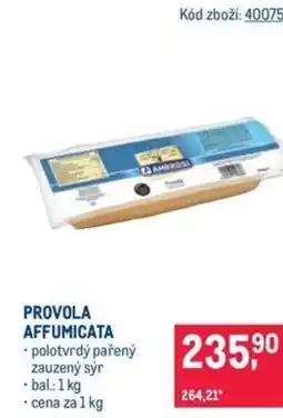 Makro Provola affumicata nabídka