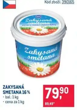 Makro Zakysaná smetana 16% nabídka
