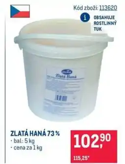 Makro Zlatá haná 73% nabídka