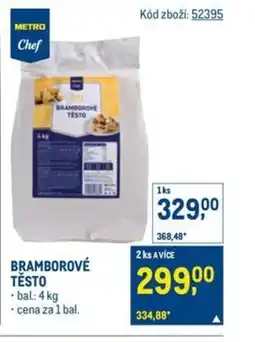 Makro Bramborové těsto nabídka
