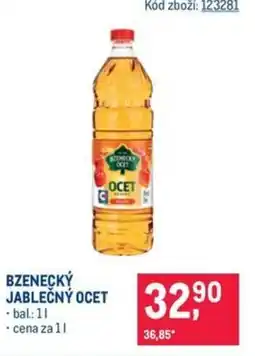 Makro Bzenecký jablečný ocet nabídka