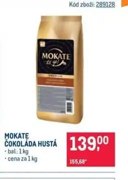 Makro Mokate čokoláda hustá nabídka