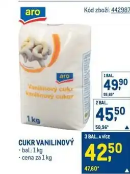 Makro Cukr vanilinový nabídka