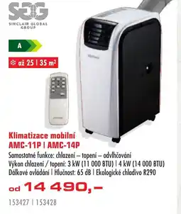 Uni Hobby Klimatizace mobilní AMC-11P I AMC-14P nabídka