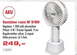 Uni Hobby Ventilátor ruční HF 9/WH nabídka