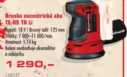 Uni Hobby Bruska excentrická aku TE-RS 18 Li nabídka
