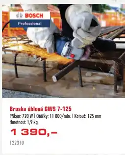 Uni Hobby BOSCH Bruska úhlová GWS 7-125 nabídka