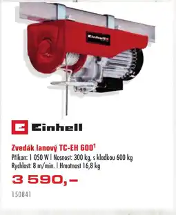 Uni Hobby EINHELL Zvedák lanový TC-EH 600 nabídka