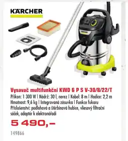 Uni Hobby KÄRCHER Vysavač multifunkční KWD 6 P S V-30/8/22/T nabídka