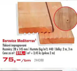 Uni Hobby Borovice Mediterran nabídka