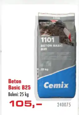 Uni Hobby BETON Basic B25 nabídka