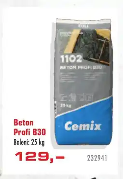 Uni Hobby BETON Profi B30 nabídka