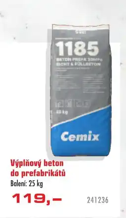 Uni Hobby BETON Výplňový do prefabrikátů nabídka