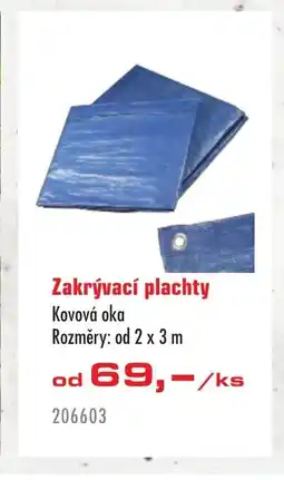 Uni Hobby Zakrývací plachty nabídka