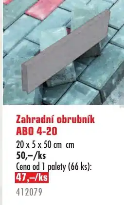 Uni Hobby Zahradní obrubník ABO 4-20 nabídka